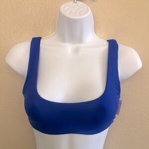 L*Space Prince Royal Blue  Bralette Bikini Top Size S